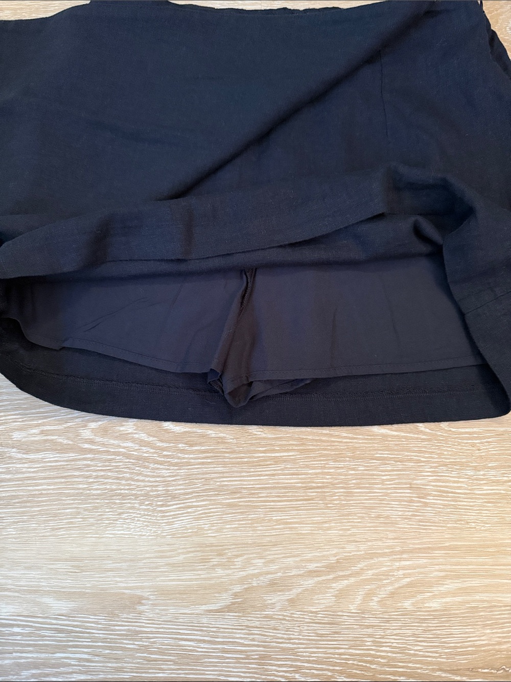 Abercrombie & Fitch Linen Mini Skort Small - Picture 4 of 5